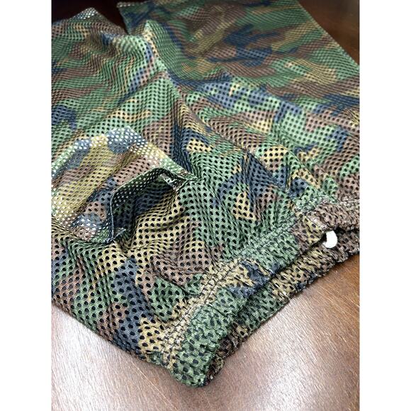 VTG 90s Master P No Limit Soldier Camo Mesh Shirt and Shorts Set Size L - Picture 14 of 16